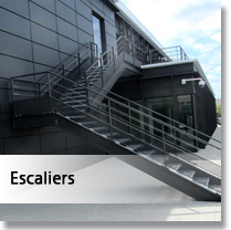 Escalier métallique OHREL menu